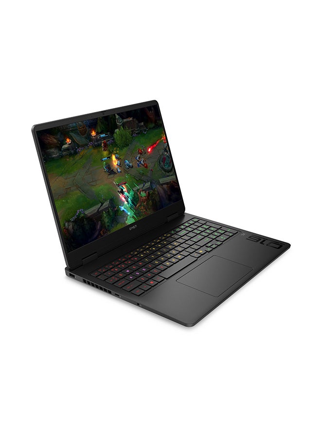 HP لابتوب الألعاب Omen 16-an0000nx بشاشة WUXGA مقاس 16 بوصة (1920x1200)، معالج Core Ultra 7-255H/ذاكرة وصول عشوائي DDR5 سعة 24 جيجابايت/قرص SSD سعة 1 تيرابايت/نظام التشغيل Windows 11 Home/بطاقة رسومات Nvidia Geforce RTX 5070 سعة 8 جيجابايت/ الإنجليزية/العربية - Image 3