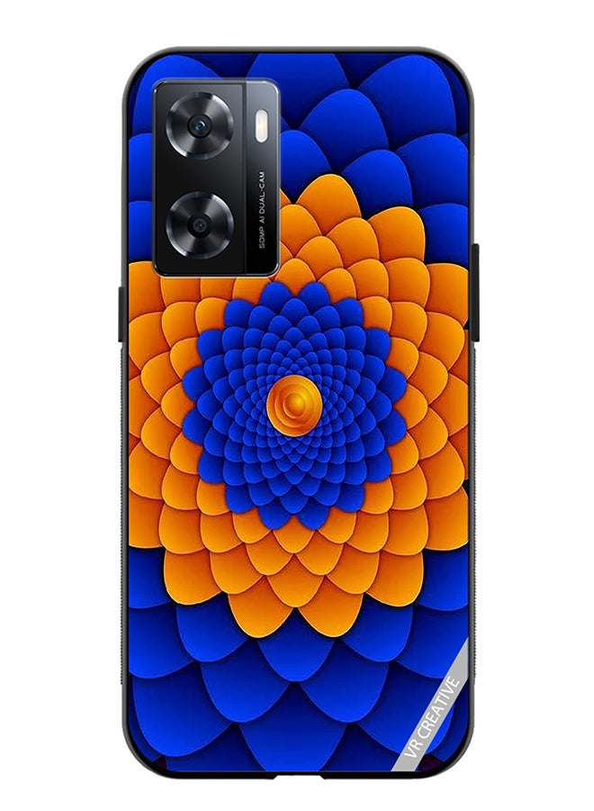 VR CREATIVE Protective Case Cover For Oppo A57/A77s Flower Design Multicolour - Image 1