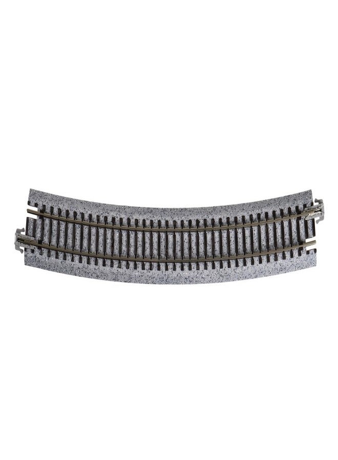 Kato USA Model Train Products Unitrack, 718mm (28 1/4") Radius 15-Degree Curve Track (4-Piece) - Image 3