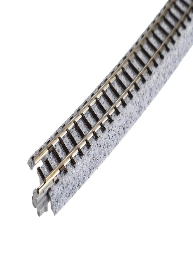 Kato USA Model Train Products Unitrack, 718mm (28 1/4") Radius 15-Degree Curve Track (4-Piece) - Image 4