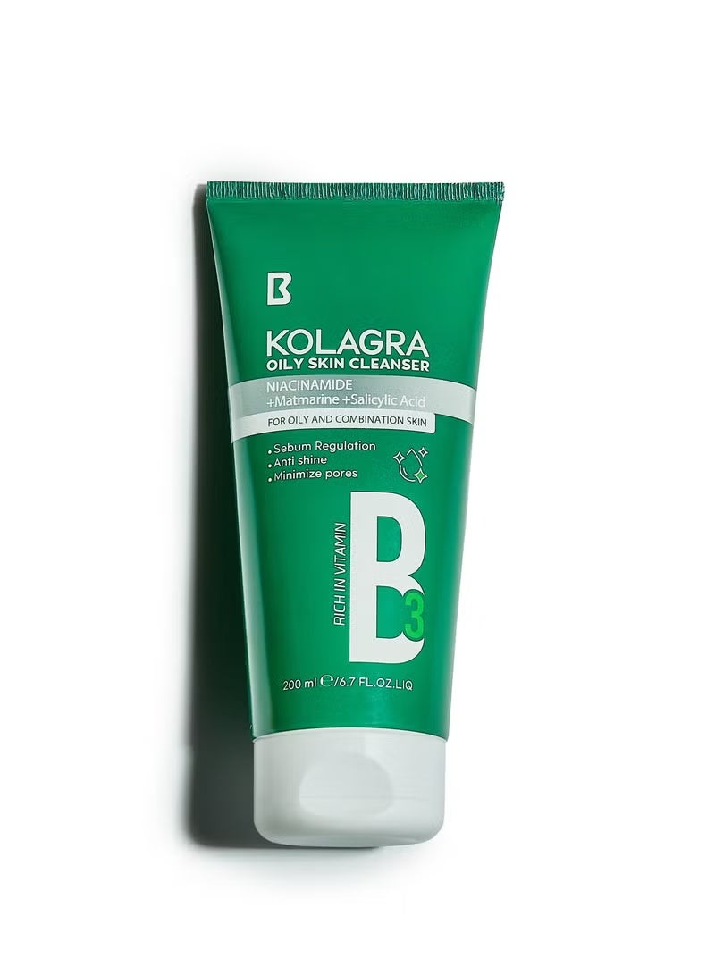 Kolagra oily skin cleanser 200ml