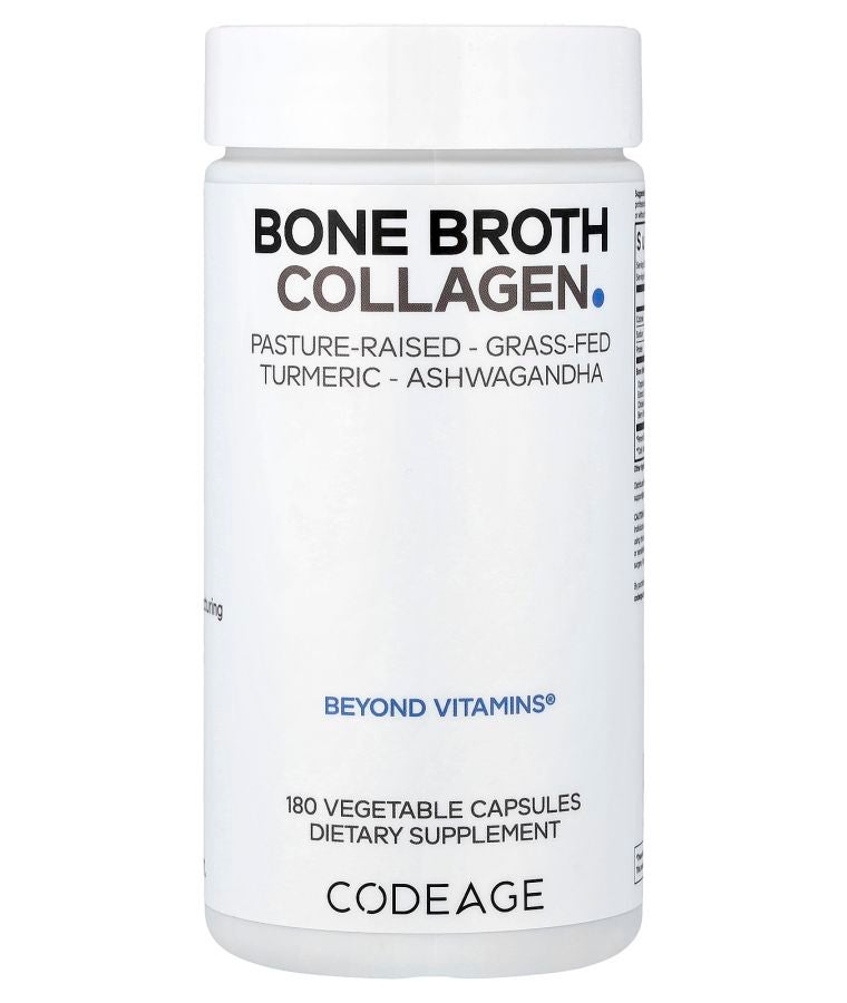 Codeage Bone Broth Collagen 180 Vegetable Capsules