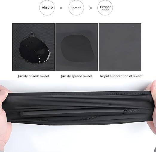 SEFLICA® Full Face Helmet Mask for Bikers in Riding UV Protected, Balaclava, Black Mask for Bike Riding and Cycling Accessories Mas k for Men & Women (in, Alpha, Free Size, Big, Black) - Image 5