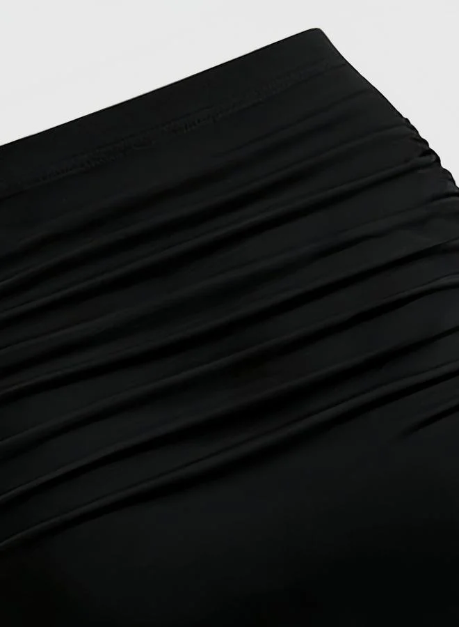 Take Two Black Black Bodycon Maxi Skirt for Women | Best Price UAE
