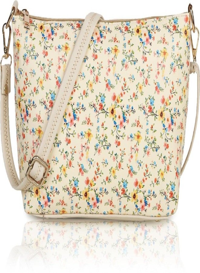 Vintage Beige Sling Bag - Image 1