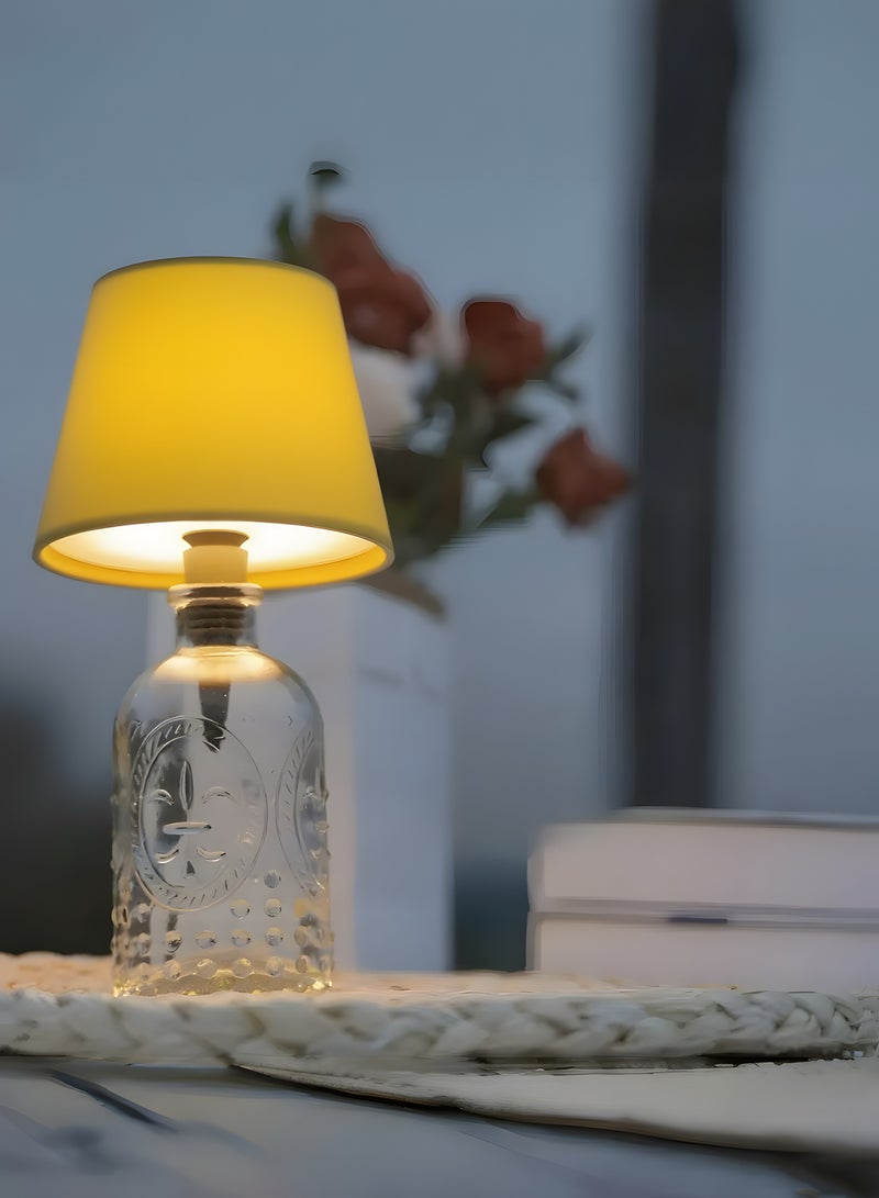 Creative LED Bottle Lamp Wireless Rechargeable Night Light Touch Control 3 Color Table Lamp for Restaurant Bar Living Room Bedroom Party - Image 2