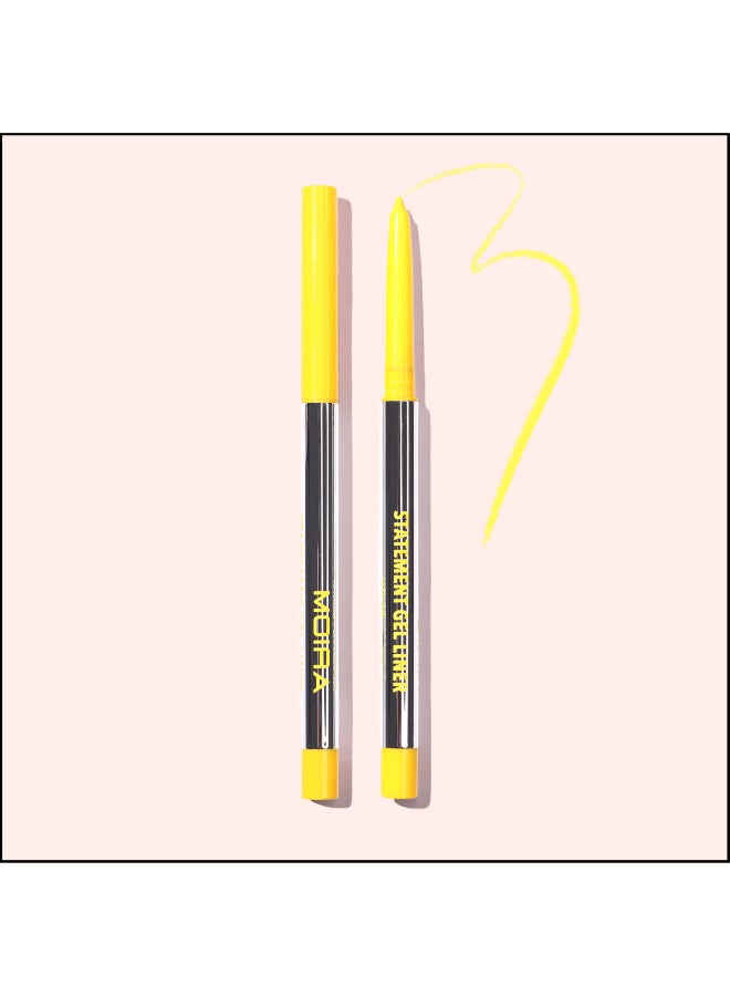 Moira Statement Gel Liner 010 Yellow - Image 2