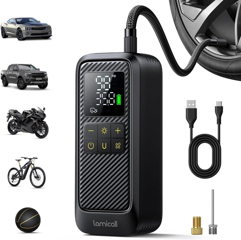 Lamicall Car Tyre Inflator Air Compressor - Image 1