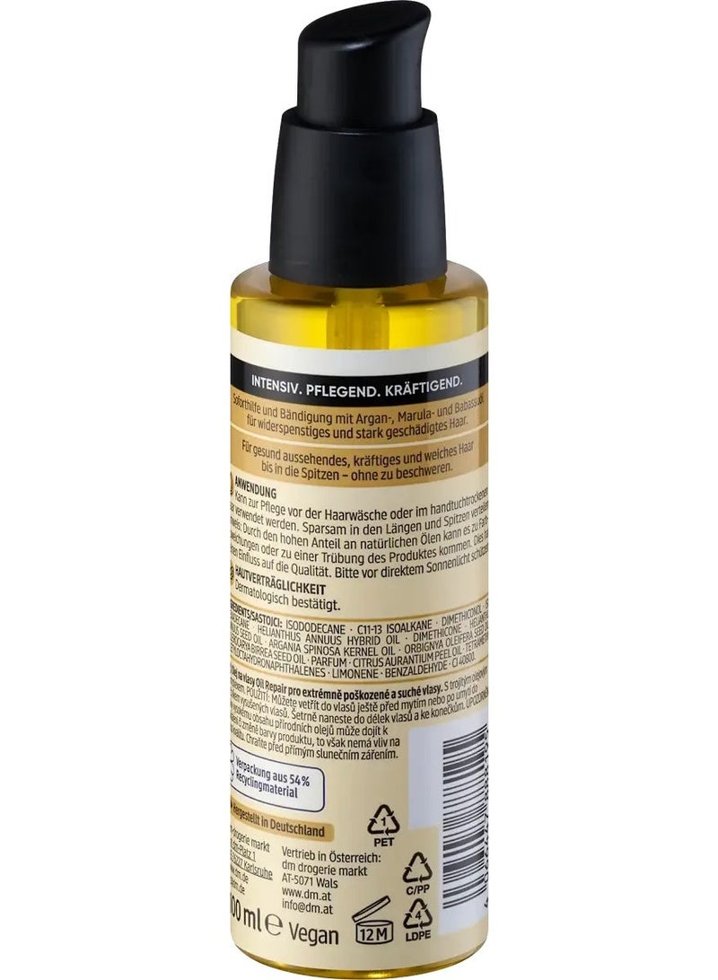 Balea Hair Oil Repair Intensive 100ml - Image 2