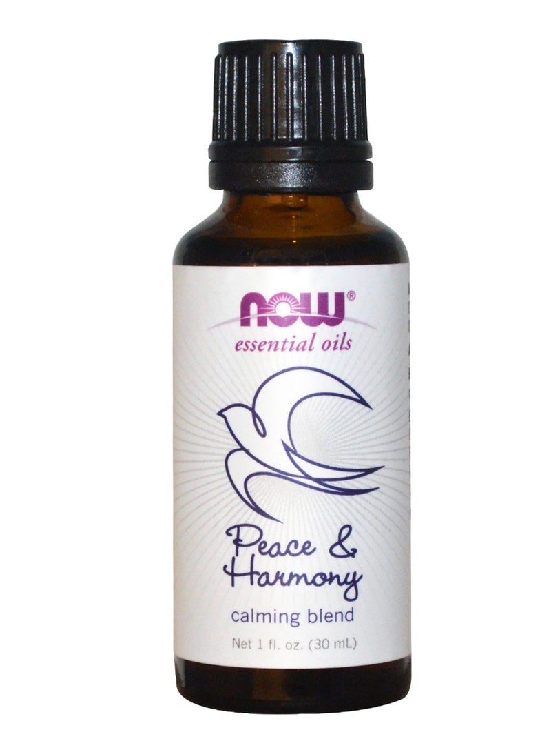 now Peace And Harmony Calming Blend Essential Oil 30ml - Image 1