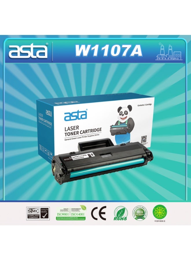ASTA W1107A 107A Compatible Toner Cartridge For HP LaserJet 107a MFP 135a 135w 137fnw Printer 107w 107 w1107 1107a Office Consumable Replacement High Quality - Image 1