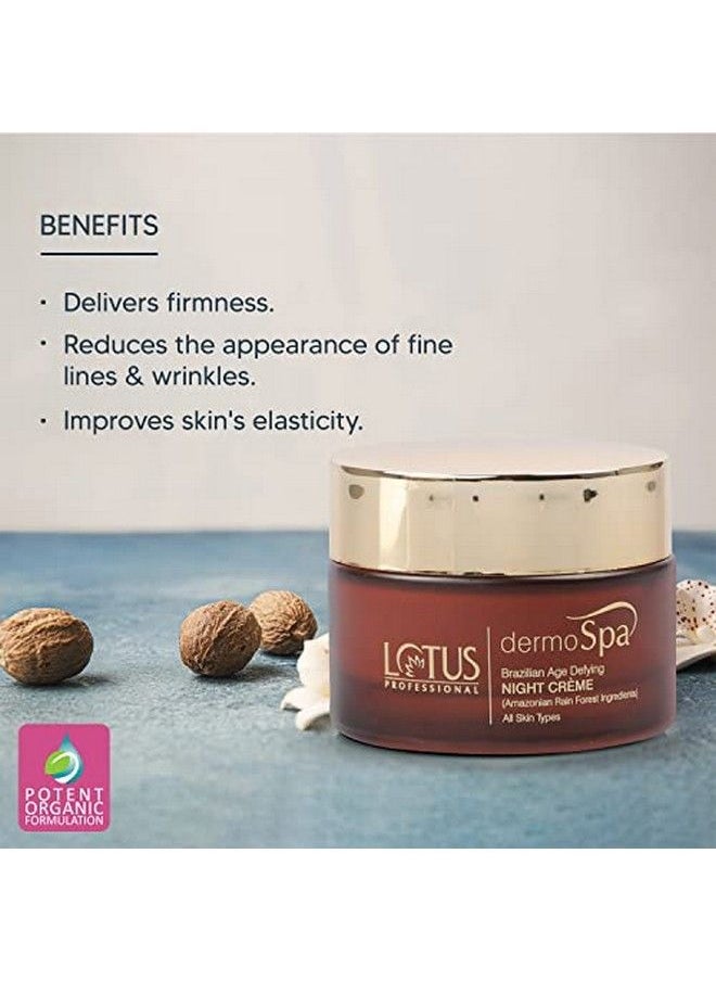 Lotus Professional - Dermospa Brazilian Age Defying Night Cream Shea Butter Preservative Free Natural 50 G - Image 1