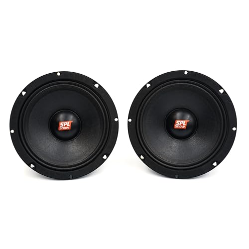 HERTZ SPL Show Series SV-165-NEO 6.5" 4-Ohm SPL Midrange Speaker Drivers (Pair) with Neo Magnets and UV/Waterproofing - Image 1