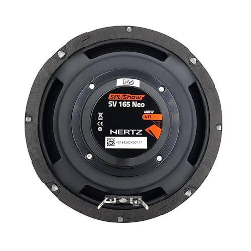HERTZ SPL Show Series SV-165-NEO 6.5" 4-Ohm SPL Midrange Speaker Drivers (Pair) with Neo Magnets and UV/Waterproofing - Image 5