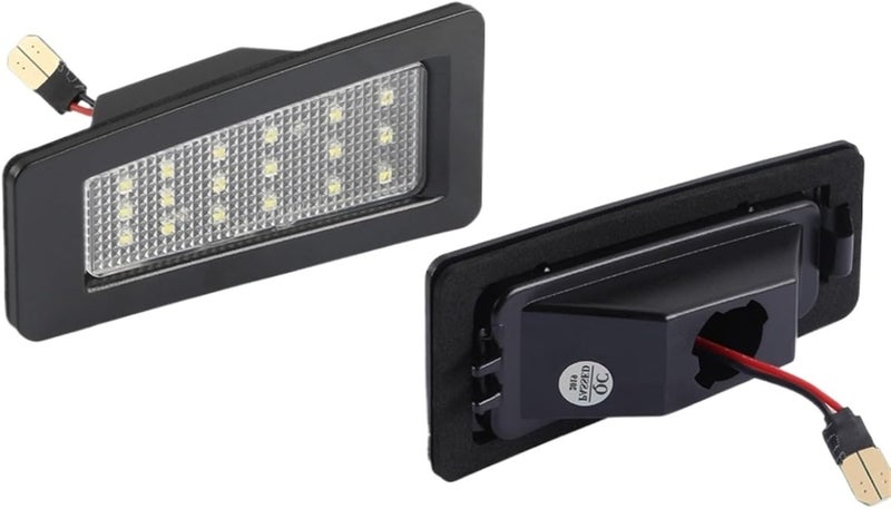 QASULER White LED License Plate Light for Mazda - Image 1