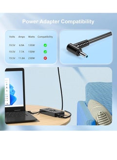Generic 150W AC Adapter Charger for HP Zbook 15 G3 G4 G5 G6 ZBook Studio G3 G4 G5 G6 G7 G8 OMEN by 15 17 Pavilion Gaming 15 17 Laptop Power Supply TPN-CA11 TPN-DA09 (Not Fit for 230W 200W)  - Image 5