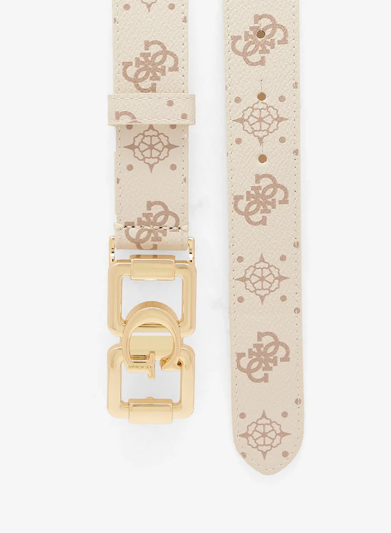 Guess Emelie Logo Allocated Hole Belt