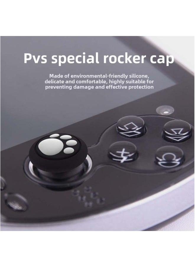 PSV1000 Rocker Cap PSV2000 Cat Claw Silicone Protective Cover PSV Cover-Product Color:PSV-2 Brown Bottom + White  - Image 4