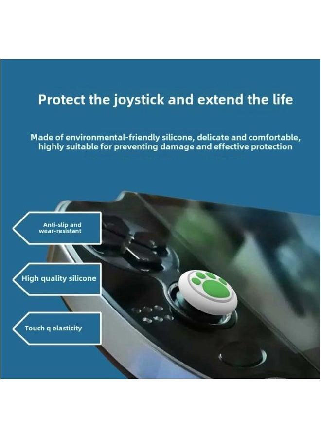 PSV1000 Rocker Cap PSV2000 Cat Claw Silicone Protective Cover PSV Cover-Product Color:PSV-2 Brown Bottom + White  - Image 5