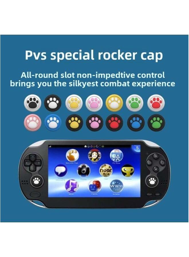 PSV1000 Rocker Cap PSV2000 Cat Claw Silicone Protective Cover PSV Cover-Product Color:PSV-2 Brown Bottom + White  - Image 2