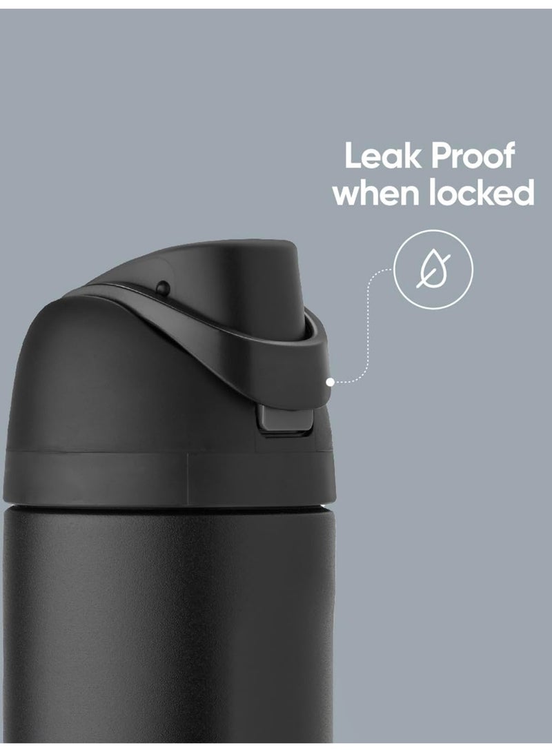 ROEIEIS 32 OZ Stainless Steel Water Bottle Vacuum Insulated with Dual Drinking Mode for Home Sports Gym - Image 5