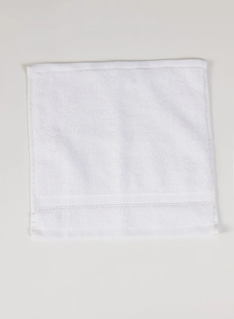 Christy Chroma Face Cloth In White