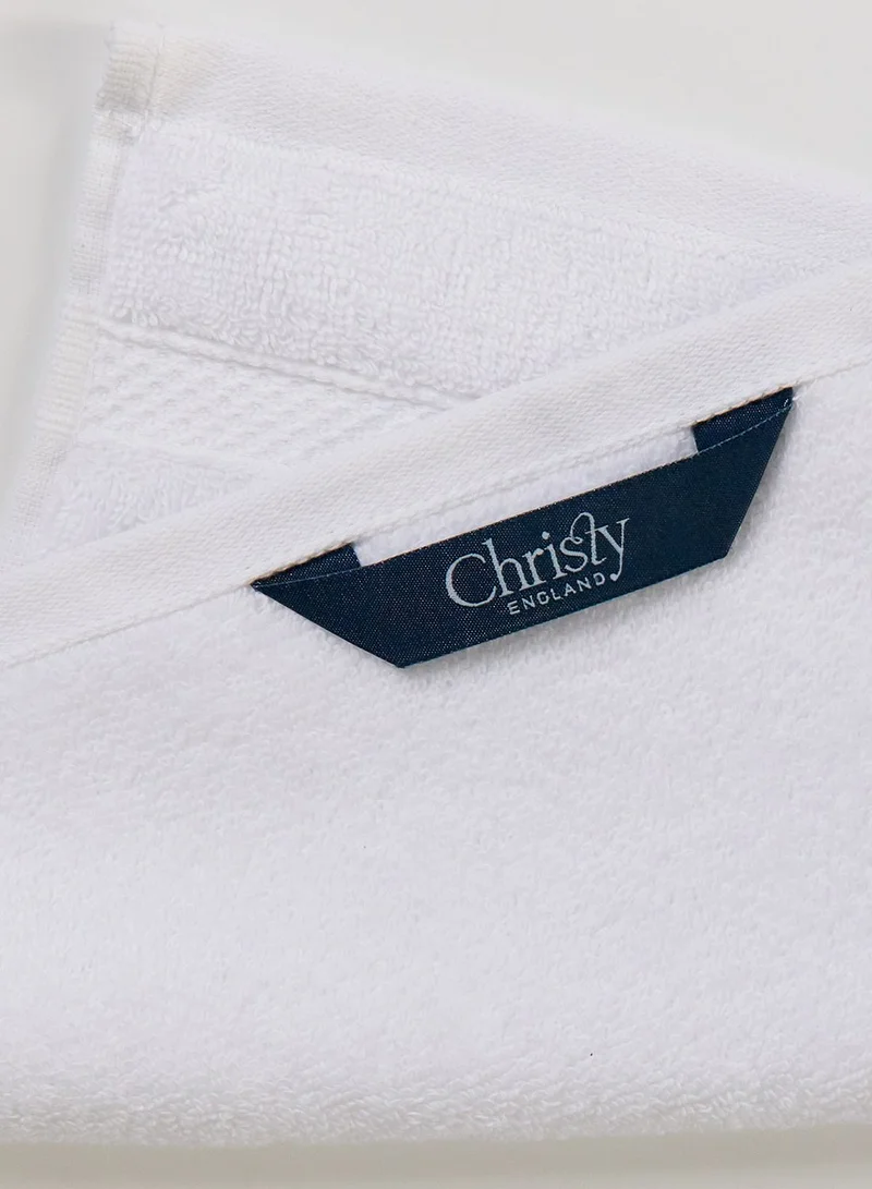 Christy Chroma Face Cloth In White