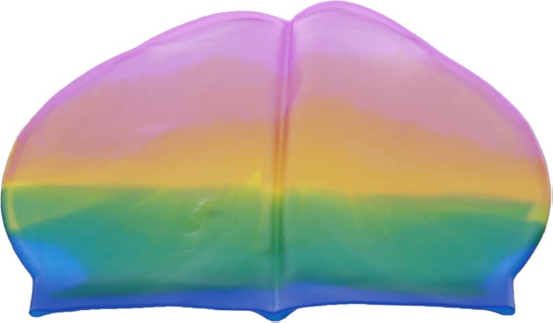 Minsa Silicone Swimming Cap, Multicolor