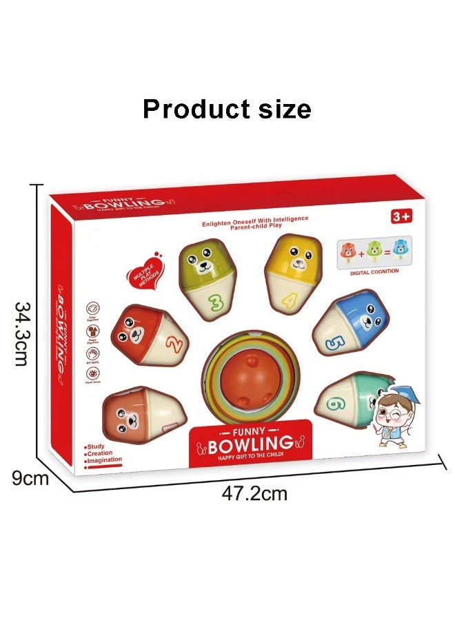 Kids’ Bowling Game – Colorful Animal Theme - Image 2