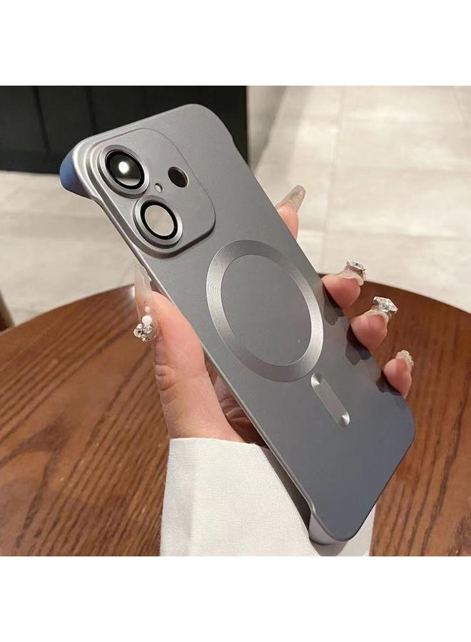 For iPhone 16 Plus Frameless MagSafe PC Phone Case(Gary)