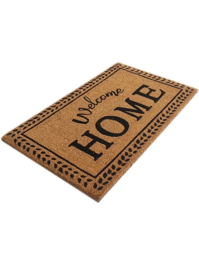 Orchid Welcome Home Printed Coir Doormat 45X75 cm - Image 1