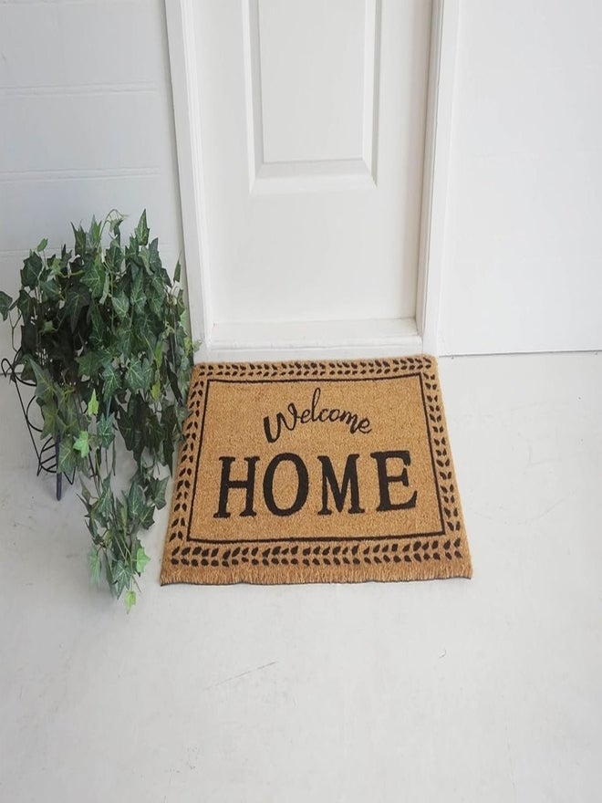 Orchid Welcome Home Printed Coir Doormat 45X75 cm - Image 3