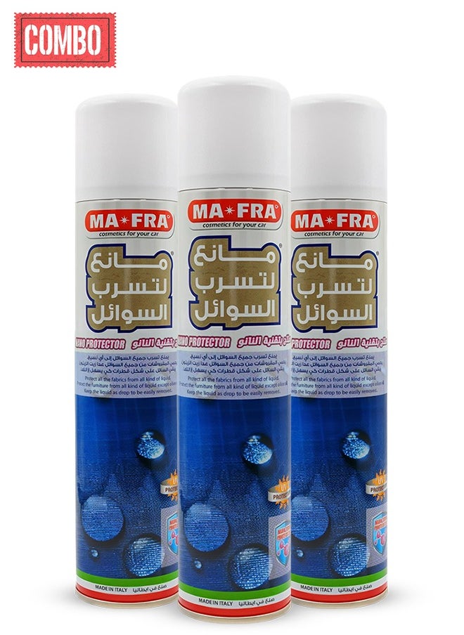 MAFRA - MAFRA Combo - Buy 3PC Idrostop Reconditioning And Waterproofing Fabric Spray - Image 1