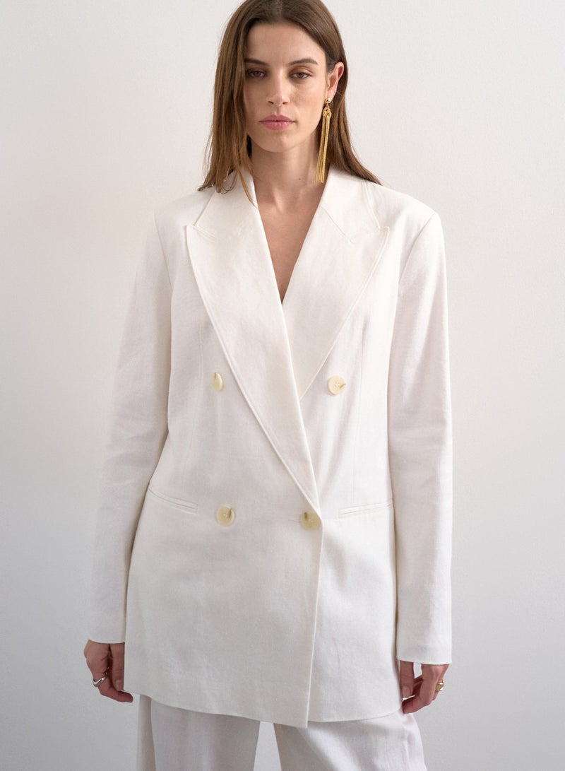 TOPSHOP Long Sleeve Chuck Blazer - Image 1