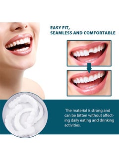 EELHOE Adjustable Snap-on Dentures Temporary Teeth Repair Kit Correct Denture Alignment for Temporary Teeth Replacement  - Image 3