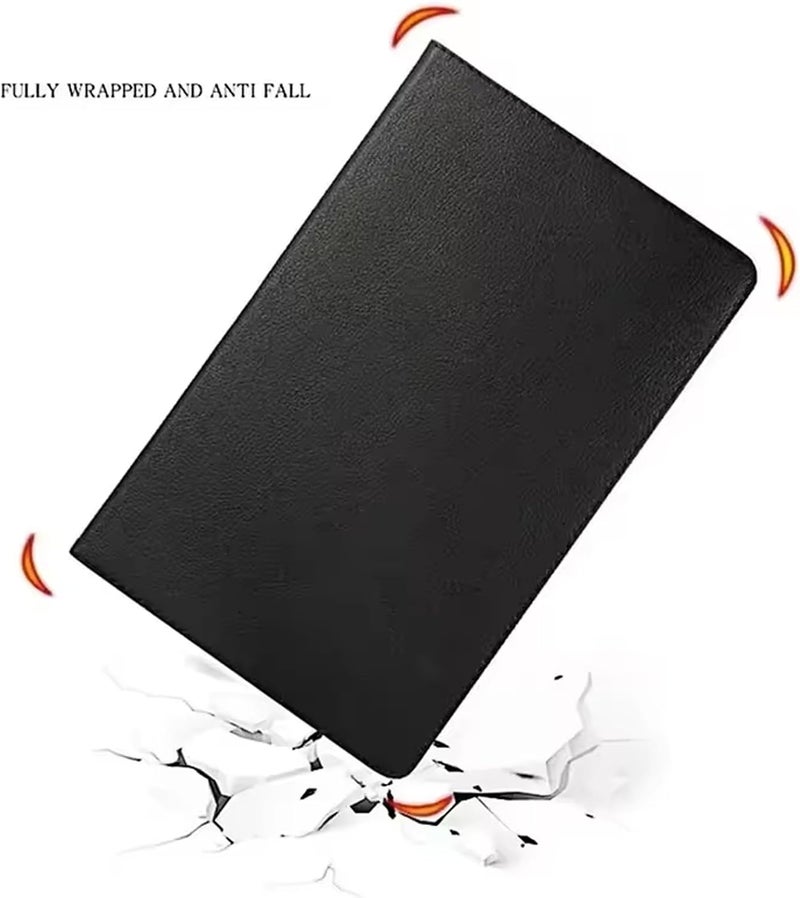 لاكيون حافظة متوافقة مع Honor Pad X9A / Honor Pad X9 Pro (إصدار 11.5 بوصة 2025) غطاء جلدي متعدد الوظائف مع حامل دوار فريد مقاوم للسقوط وإيقاظ/إسبات تلقائي (أزرق) - Image 2