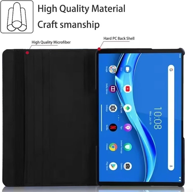 لاكيون حافظة متوافقة مع Honor Pad X9A / Honor Pad X9 Pro (إصدار 11.5 بوصة 2025) غطاء جلدي متعدد الوظائف مع حامل دوار فريد مقاوم للسقوط وإيقاظ/إسبات تلقائي (أزرق) - Image 1