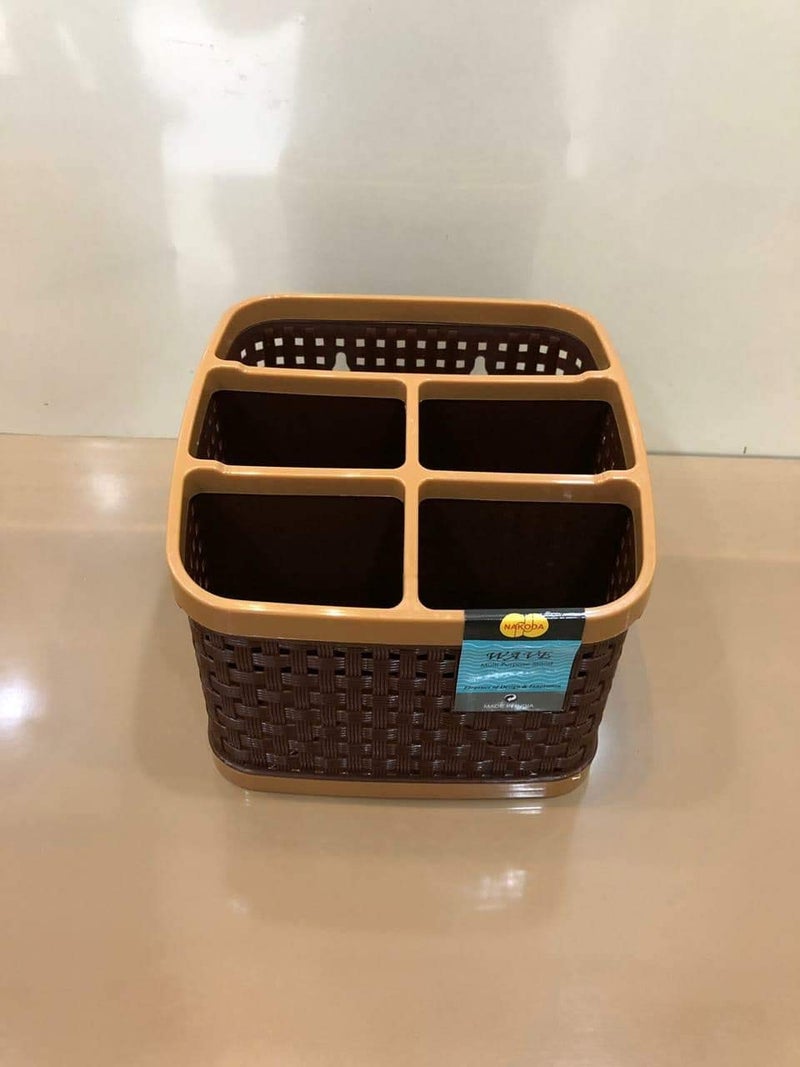 Ameedarshan Multipurpose Plastic Kitchen Utensil Holder Spoon Knife Stand Organizer 1PC - Image 2