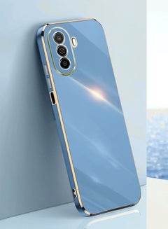 Generic Back Case Cover for HUAWEI Nova Y71 4G Back Cover | Gold Electroplating Chrome | Raised Edges | Super Soft-Touch | Bumper Back Case for HUAWEI Nova Y71  - Image 1