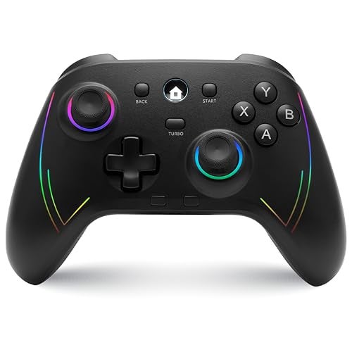 NiTHO BLADES Wireless Gaming Controller for PC, Switch, Android & iOS | Gamepad with Hall Effect Trigger & Stick, M1–M4 Back Buttons, Adjustable RGB Lights, Vibration &Turbo - Image 1
