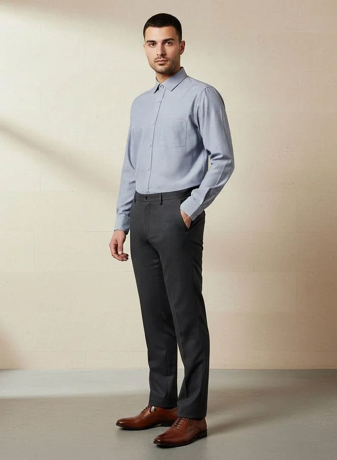 Splash FAV Men Regular Fit Collared Philaphil Long Sleeves Shirt