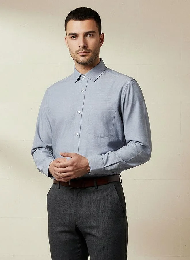 Splash FAV Men Regular Fit Collared Philaphil Long Sleeves Shirt