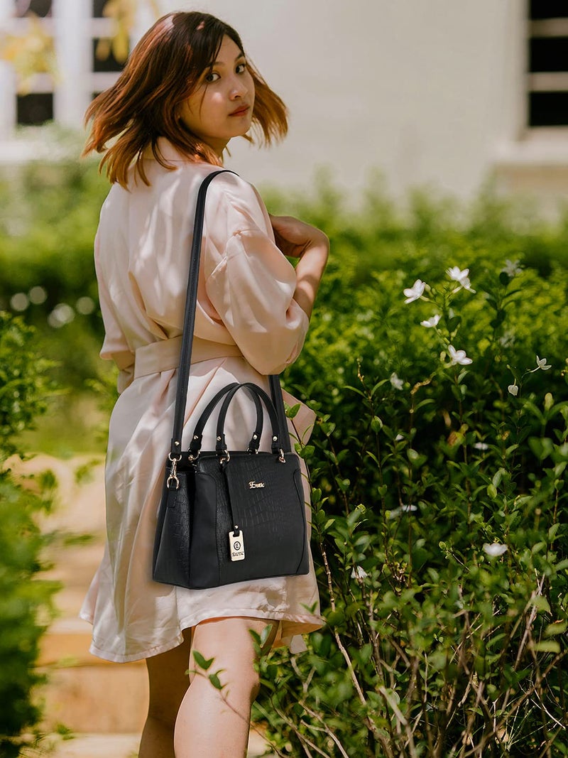 EXOTIC Womens Formal Hand/Sling Bag (Black) - Image 2