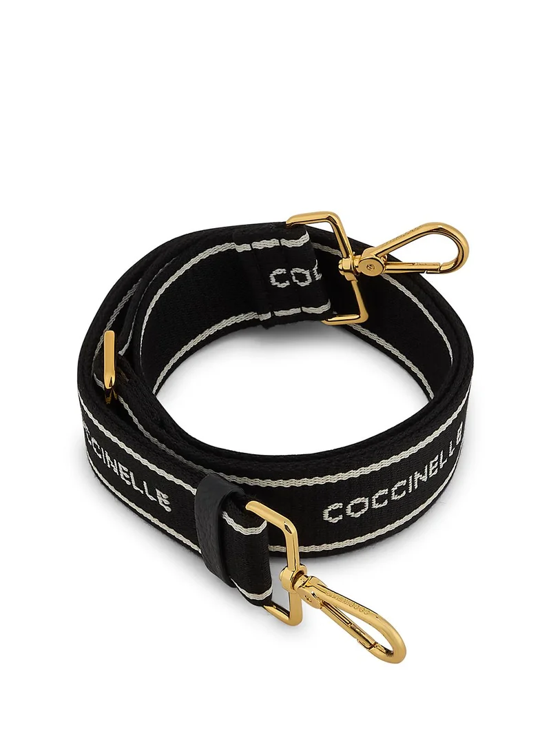 Coccinelle Nastro Logato Shoulder Strap