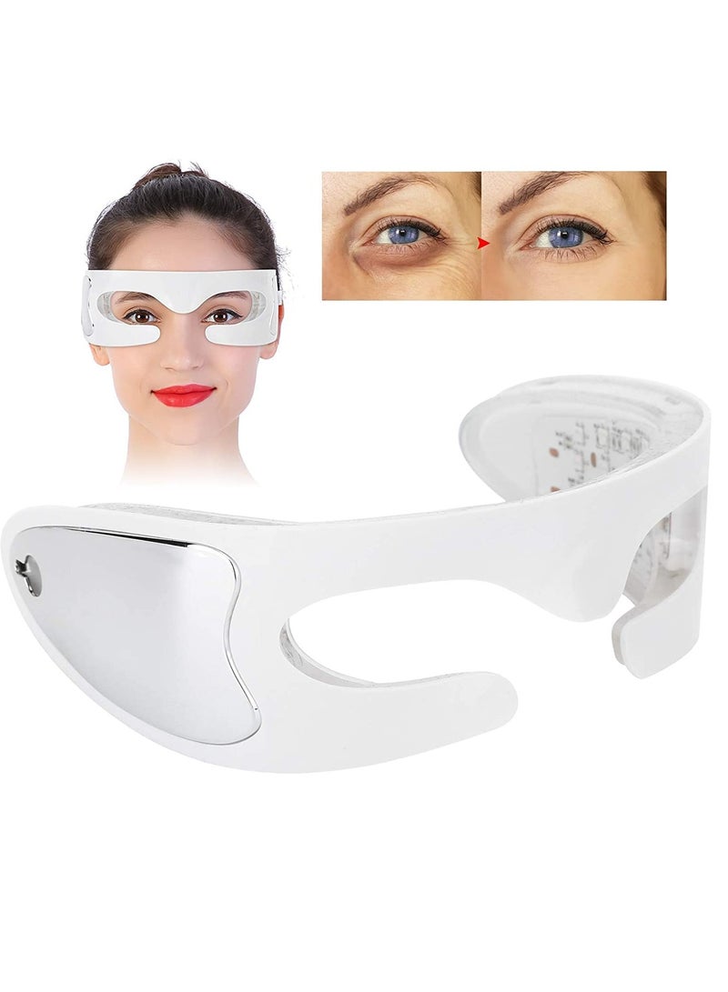 Electric Eye Massager Red Light Heating Therapy Anti Wrinkle Massager Relieving Fatigue Eye Care Massager
