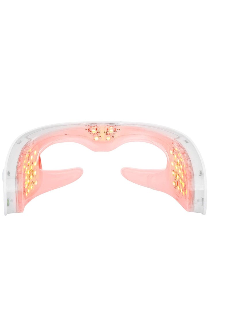 Electric Eye Massager Red Light Heating Therapy Anti Wrinkle Massager Relieving Fatigue Eye Care Massager