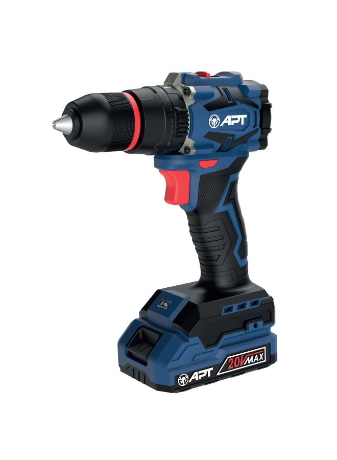 ايه بي تي شنيور بطارية دقاق 13 مم معدن 20 فولت 50 نيونم 2امبير - Image 1