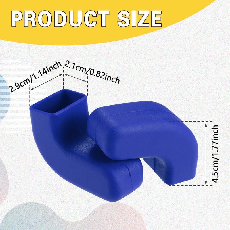 ASUBHA 2Pack Factory Bumper Tow Hook Covers for Jeep Wrangler JK JL Gladiator JT 2007-2025 Front Bumpers, Rubber Sleeve Protectors for Front Bumper, Automotive Exterior Accessories - Image 2