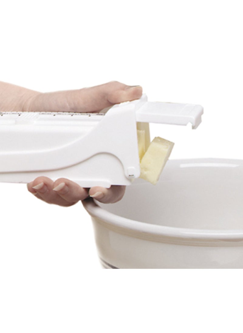Generic Buttermate Butter Cutter Slicer, Measuring Dispenser and Keeper, 1 Stick Capacity, White  - Image 3