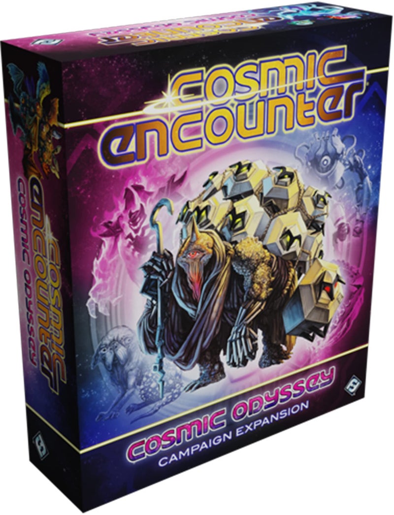 Fantasy Flight Games Cosmic Odyssey Board Game EXPANSION Classic Strategy Game of Intergalactic Conquest for Kids and Adults Ages 14 38 Players 23 Hour Playtime Made by Fantasy Flight Games
